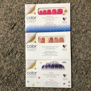 Set of 3 Color Street